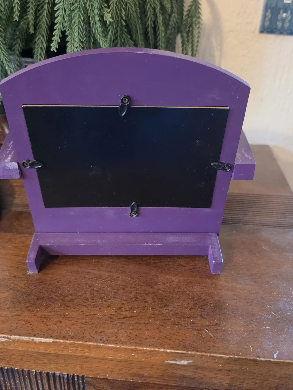 Royal Caribbean Adirondack Chair 4x6 Photo Frame Purple Cruise Ship Souvenir